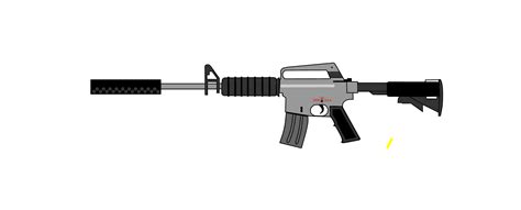 M4A1-S Shooting Animation by Solar-Comet on DeviantArt