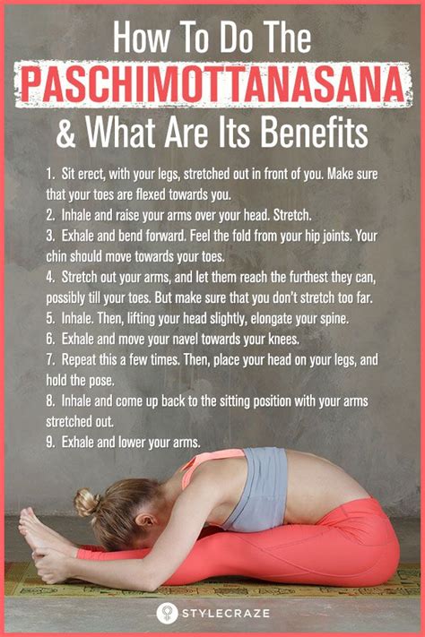 9 Benefits Of Paschimottanasana, Precautions, & How To Do It | Yoga facts, Yoga help, Yoga poses ...