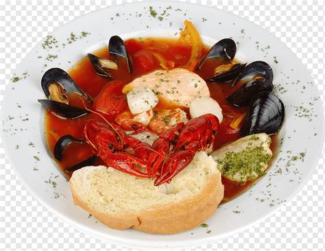 Bouillabaisse Full breakfast Buffet Seafood, Fruits and vegetables ...