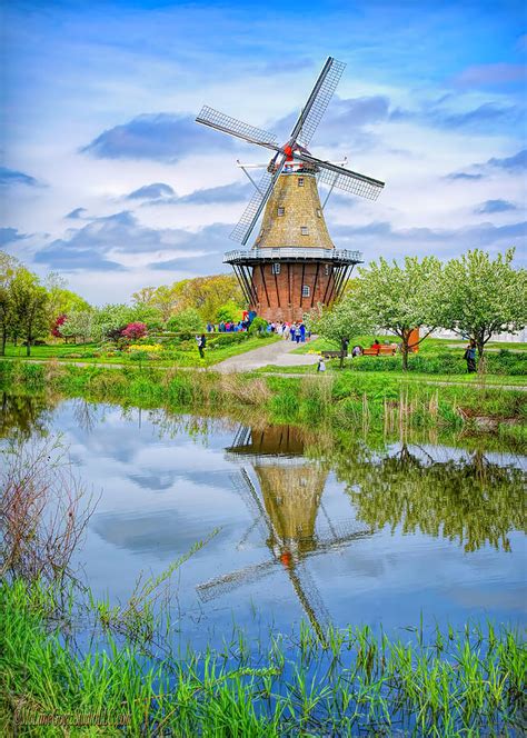 Windmill Island Gardens Photograph by LeeAnn McLaneGoetz ...