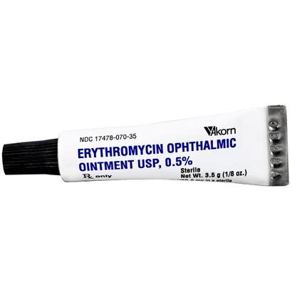 Erythromycin Opthalmic Ointment 0.5% (3.5 gm) | On Sale | EntirelyPets Rx