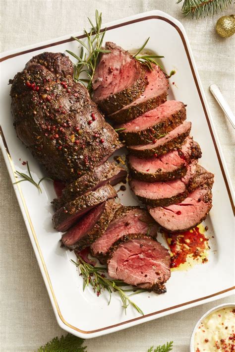 Peppercorn Beef Tenderloin | Recipe | Christmas food dinner, Easy christmas dinner, Christmas ...