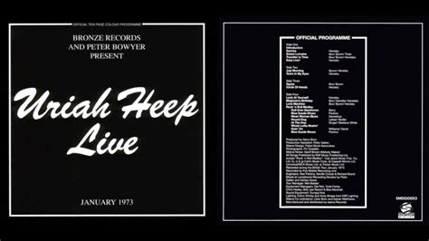 Uriah Heep - Live 1973 (full album) - YouTube