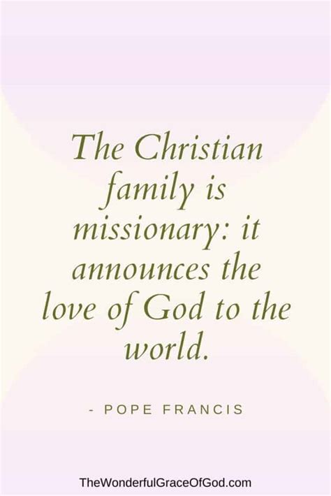 19 Perfect Christian Quotes About Family & Love - The Wonderful Grace of God