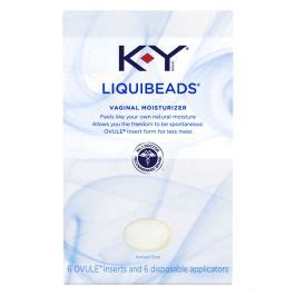 KY Liquibeads Vaginal Moisturizer - 6 ct | Rite Aid