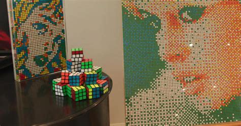 The Cubist: Turning Rubik's Cubes into art - TrendRadars