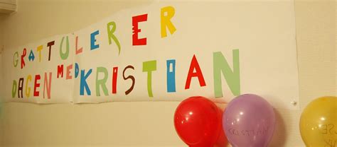 Birthday banner | The lovely banner Nortis made for Kristian… | Flickr