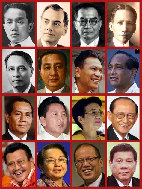 I'm delving deeper into the history of Philippine Presidents and I'd ...