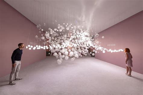 Preciosa’s installation during Milan Design Week allowed visitors to ...