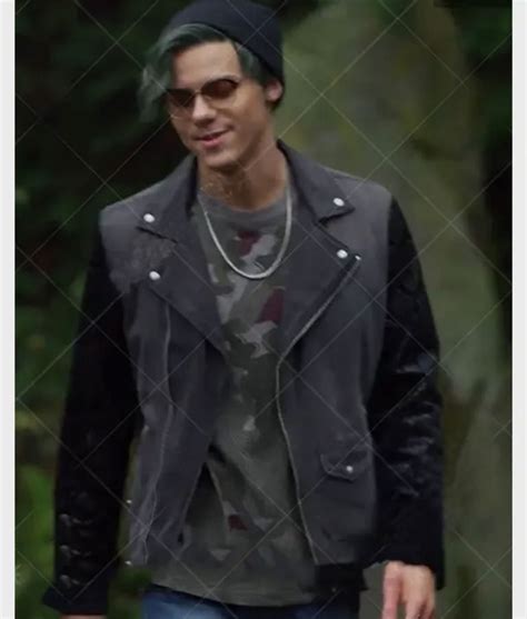 Case Walker Monster High Deuce Gorgon Leather Jacket - Jackets Expert