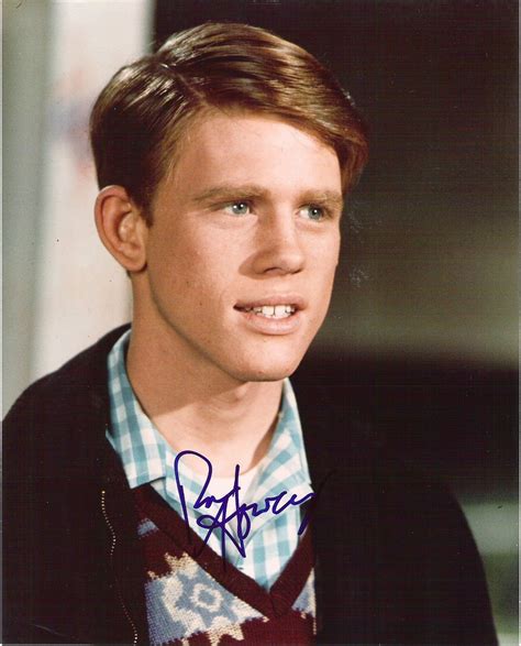 Ron Howard, as the lovely and nice Richard Cunningham. | Happy days tv show, Happy day, Ron howard