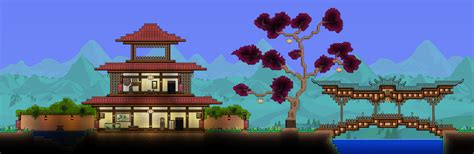 Terraria Dynasty Wood House - Spamlee