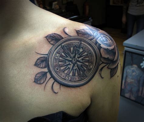 Compass Tattoos Designs, Ideas and Meaning | Tattoos For You