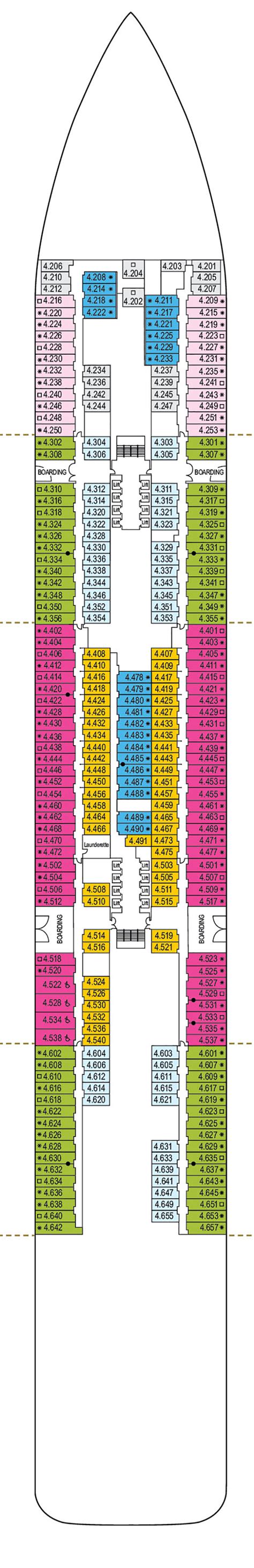 Deck Plan for Arvia | Iglu Cruise