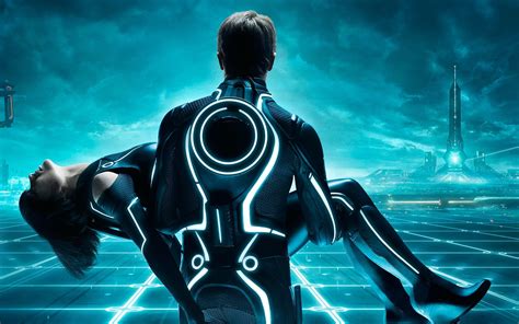 RPG wallpaper, Tron: Legacy, blue, white, Tron HD wallpaper | Wallpaper Flare