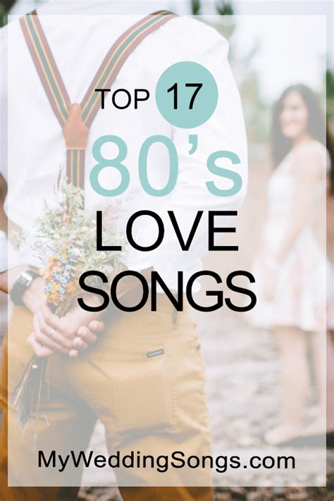 1980s Love Songs: Totally in Love Playlist for Weddings | MWS