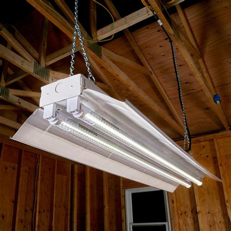 Sicherheit & Gebäudeinstandhaltung Fluorescent Shop 4-Light Heavy Duty Ceiling Lighting Fixture ...