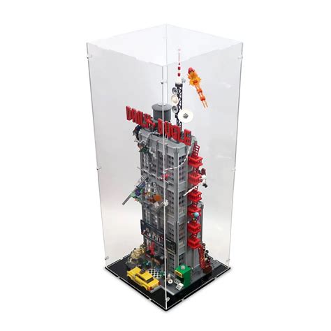 Acrylic Display Case for LEGO Spiderman Daily Bugle | iDisplayit