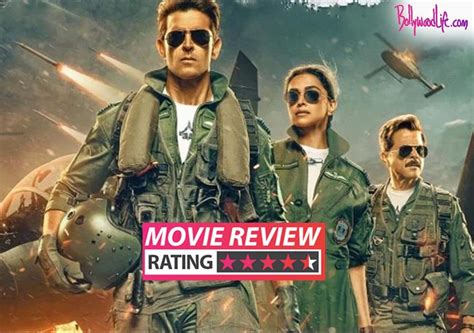 Fighter Movie Review: Hrithik Roshan, Deepika Padukone's Republic Day release gives Bollywood ...