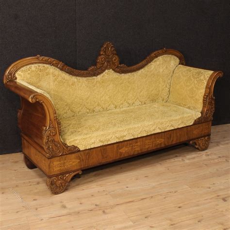 19th Century Antique French Inlaid Sofa - Antiques Atlas