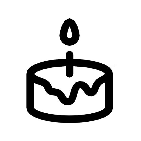 Birthday Cake Vector SVG Icon - SVG Repo