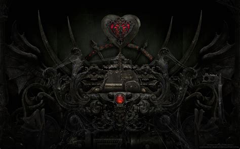 Gothic Heart Wallpaper