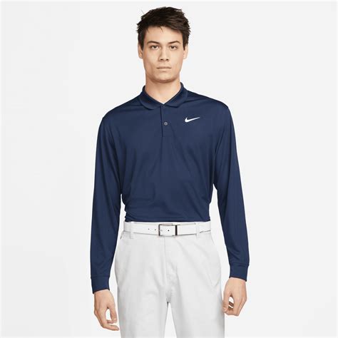 Nike Dri-FIT Victory Long-Sleeve Golf Polo Shirt – GBGolf