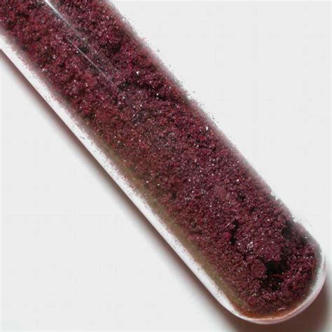 Red Phosphorus powder ampouled under argon, a sample of the element ...