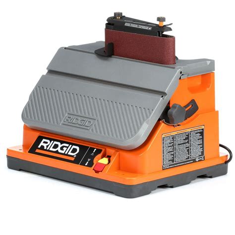 RIDGID Oscillating Edge/Belt Spindle Sander-EB4424 - The Home Depot