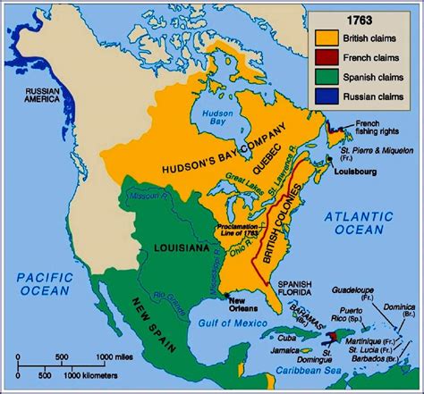 French And Indian War Map Before And After