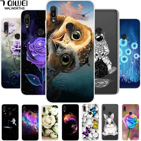 For Huawei Y6 2019 Case MRD LX1 Silicone Soft TPU Case For Huawei Y6 ...