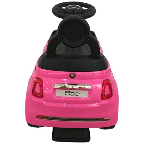 Fiat 500 Ride On Car Pink | Smyths Toys UK