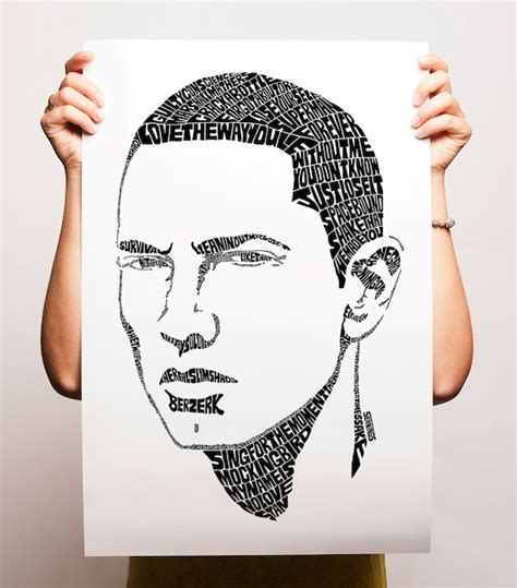 Eminem Type Print | Etsy