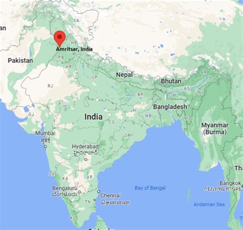 Where is Amritsar, India? Amritsar Location Map, Facts