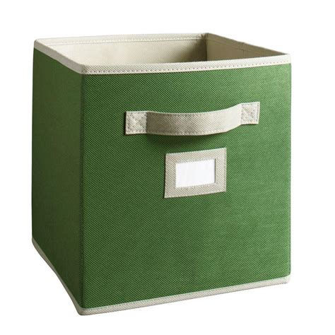 Martha Stewart Living 10-1/2 in. x 11 in. Caper Fabric Drawer-4923 - The Home Depot