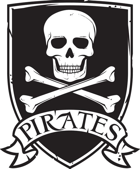 pirates symbol or emblem 2258877 Vector Art at Vecteezy