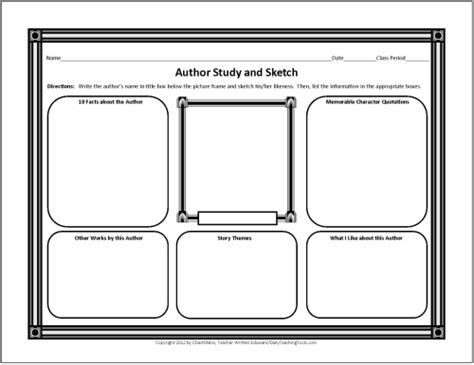 These free graphic organizers include note taking charts, vocabulary webs, author study maps ...