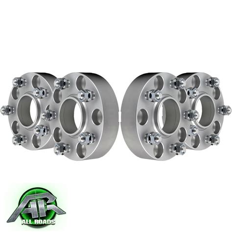 4 x 2" Silver Hubcentric Wheel Spacers Kit For 99-10 Jeep Grand ...