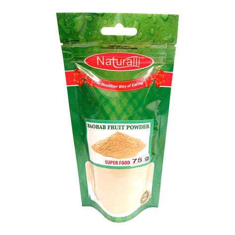 Naturalli Baobab Fruit Powder 75Gm | Buy health products at Healthy U ...