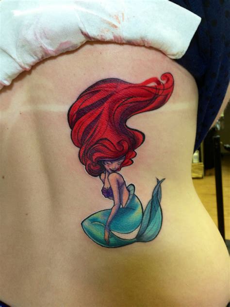 59 Breathtaking Little Mermaid Inspired Tattoos - TattooBlend