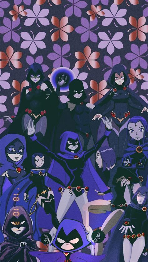 Raven Teen Titans Phone Wallpaper