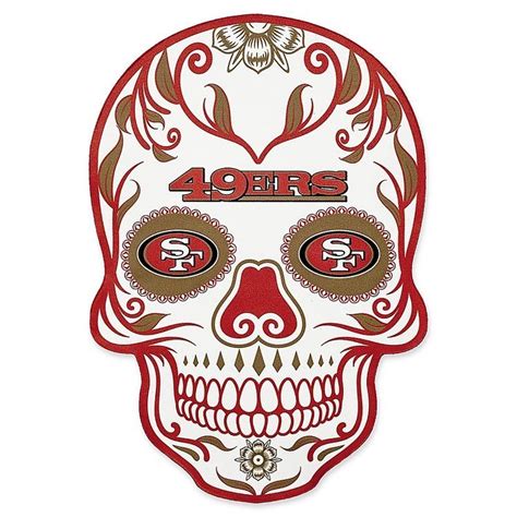 49ers Dia De Los Muertos | San francisco 49ers, Nfl san francisco, San ...