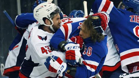 Capitals Vs Rangers Promises Fireworks Following Tom Wilson Incident - PicksCity