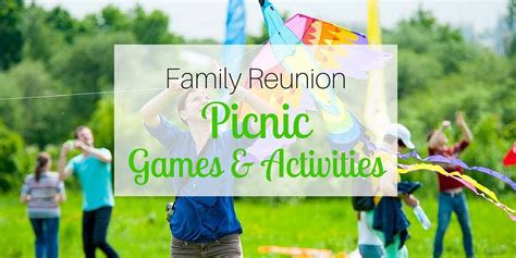 Family Reunion Picnic Games and Activities