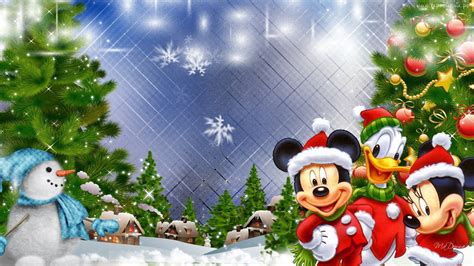 Mickey Mouse Christmas Backgrounds - WallpaperSafari