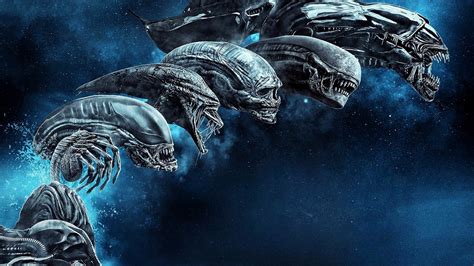 horror, galaxy, Alien (Creature), collage, Alien: Covenant, artwork, Prometheus (movie ...