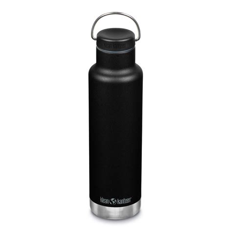 Buy Klean Kanteen Insulated Classic 20oz Water Bottle (with Loop Cap) (Black) in Singapore ...