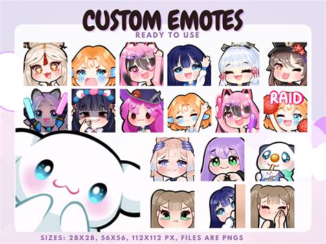 CUSTOM Emotes Emojis Stickers Pack For Twitch Discord And | ubicaciondepersonas.cdmx.gob.mx