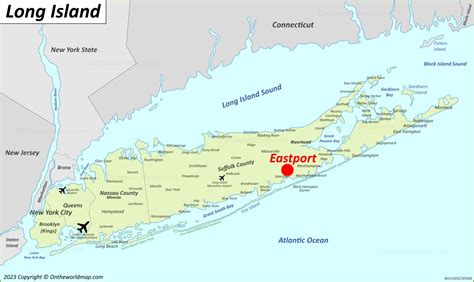 Eastport Map | The Hamptons, Long Island, New York, U.S. | Discover Eastport with Detailed Maps