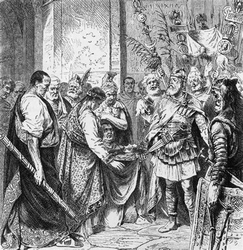 4 September, 476 CE Romulus Augustulus, last Western Roman Emperor, abdicates after forces led ...